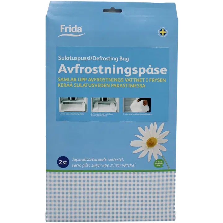 Sulatuspussit, 2 kpl, Frida