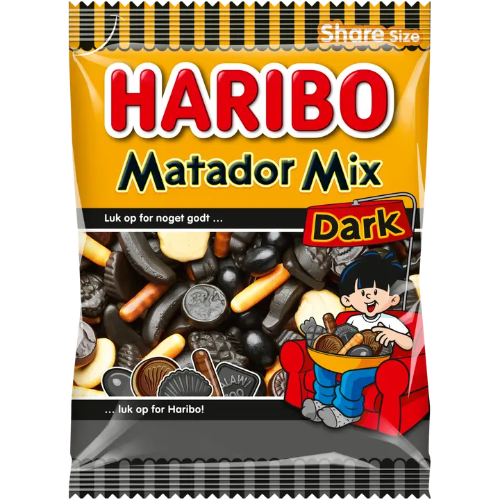 HARIBO Matador Mix Dark 270g Karkkipussi