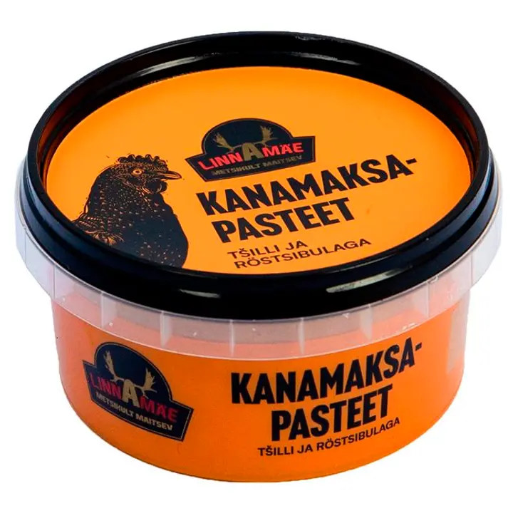 Linnamäe Kanamaksapasteet Tšilli-Röstsibula 200G