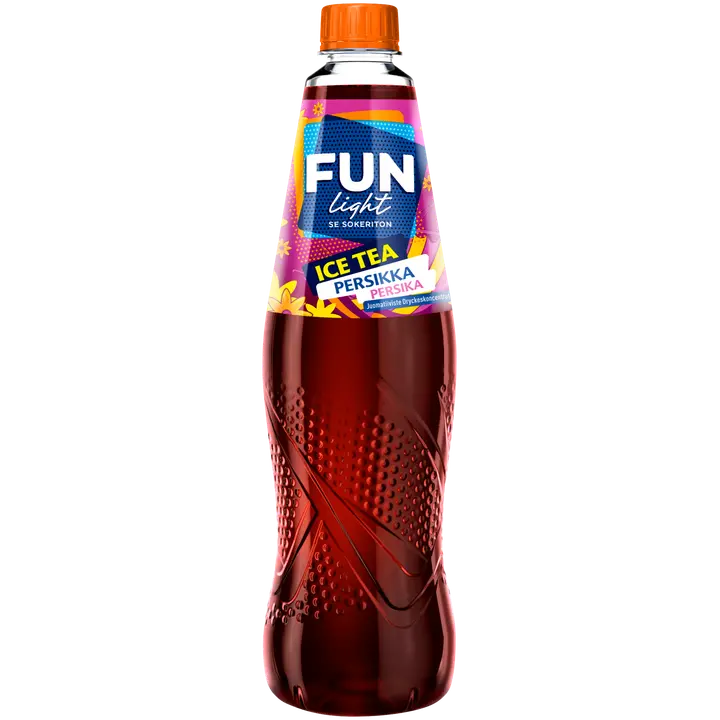 FUN Light Ice Tea persikka jääteen makuinen juomatiiviste 0,5l
