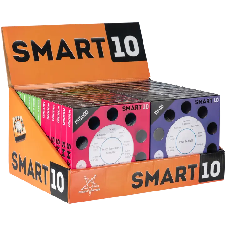 Peliko Smart10 teemakysymykset, erilaisia