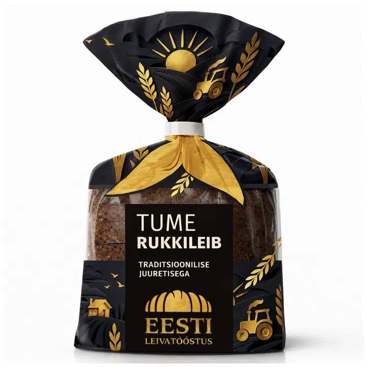 Eesti Leivatööstus Tume Rukkileib 260 g