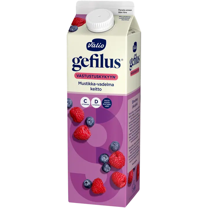 Valio Gefilus® blåbär-hallonsoppa 1 kg