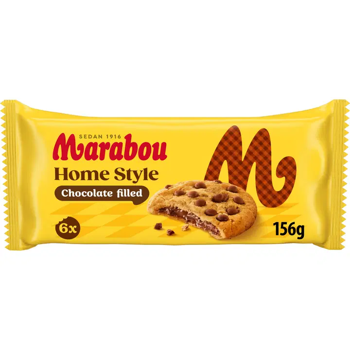 Marabou Home Style chocolate filled cookies 156g