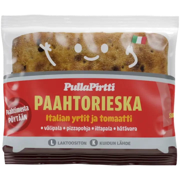 Pulla-Pirtti Paahtorieska Italia 4/240g kypsäpakaste rieska