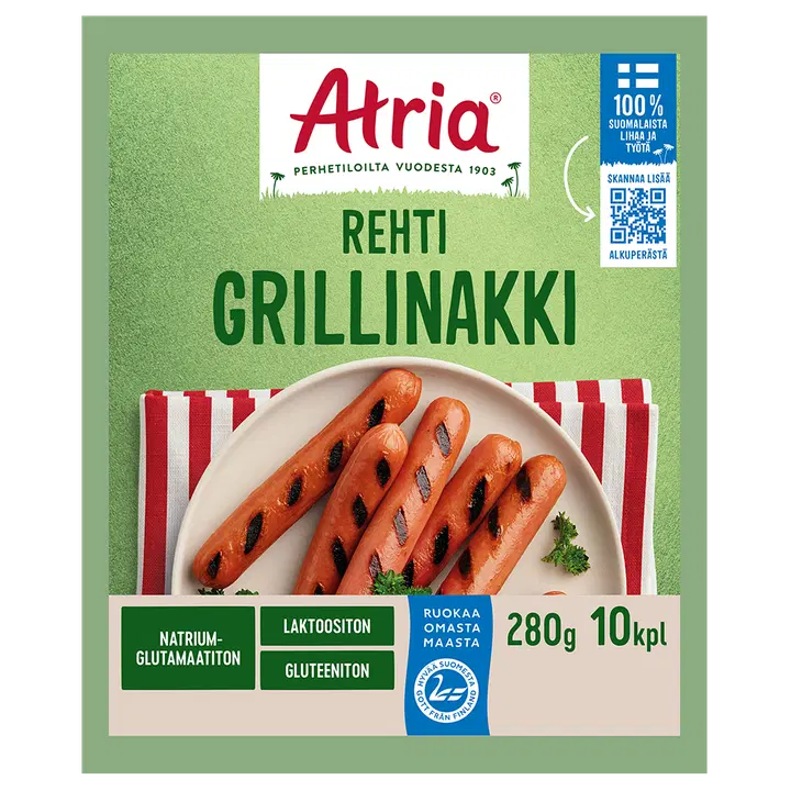Atria Rehti Grillinakki 280g
