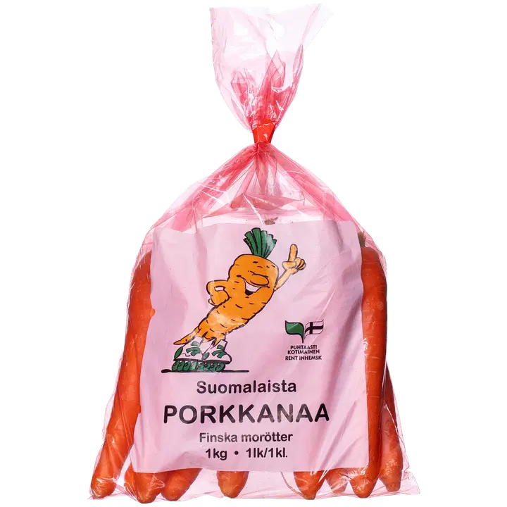 Porkkanapussi 1kg