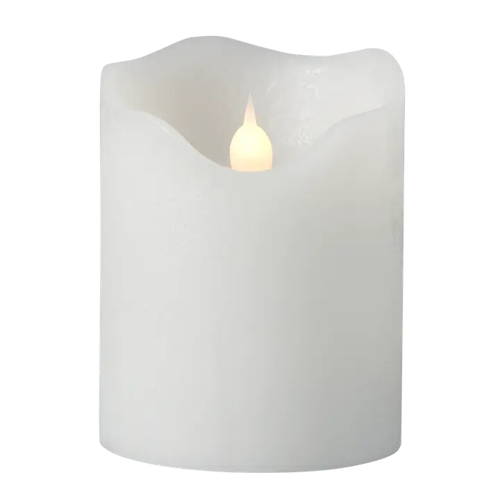 House led-vahakynttilä Dalton 10cm valkoinen