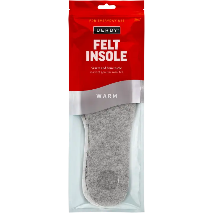 DERBY FELT HUOPAPOHJALLINEN KOKO 36/37