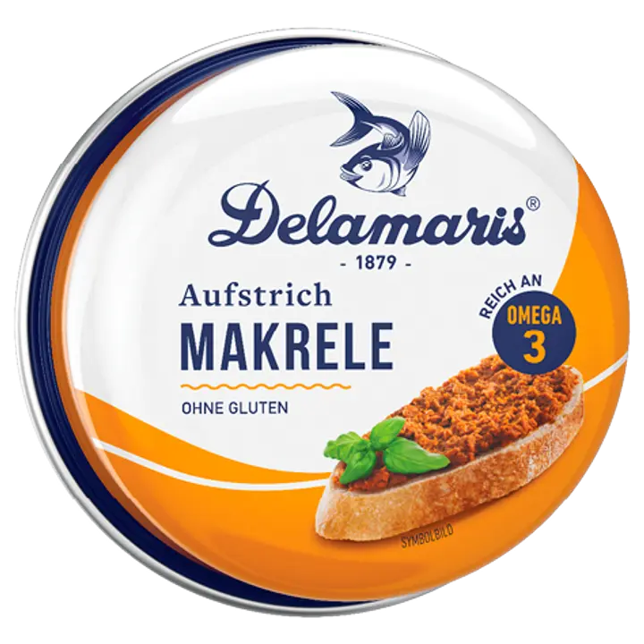 Delamaris makrellipasteet 95g