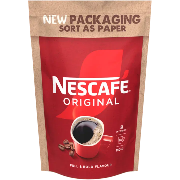 Nescafé Original 180g pikakahvi täyttöpussi
