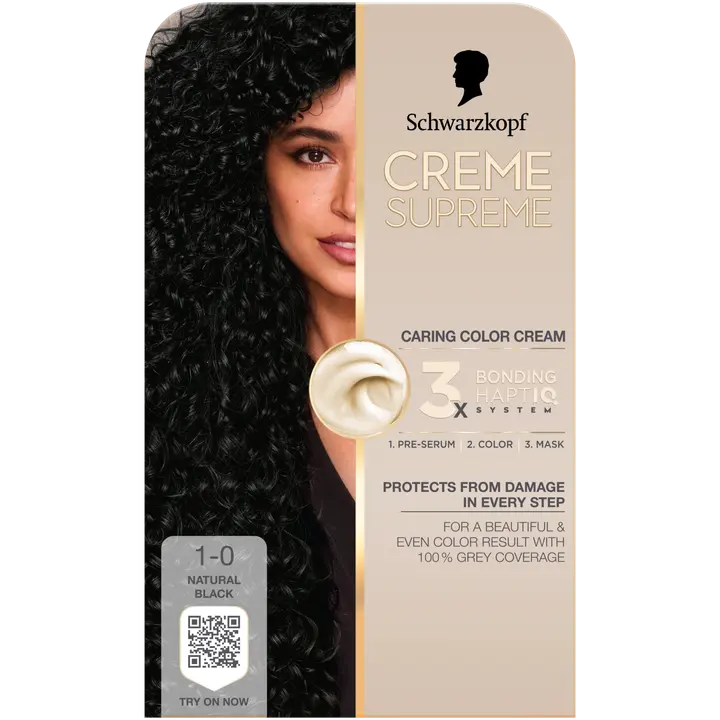 Creme Supreme 1-0 Luonnollinen Musta