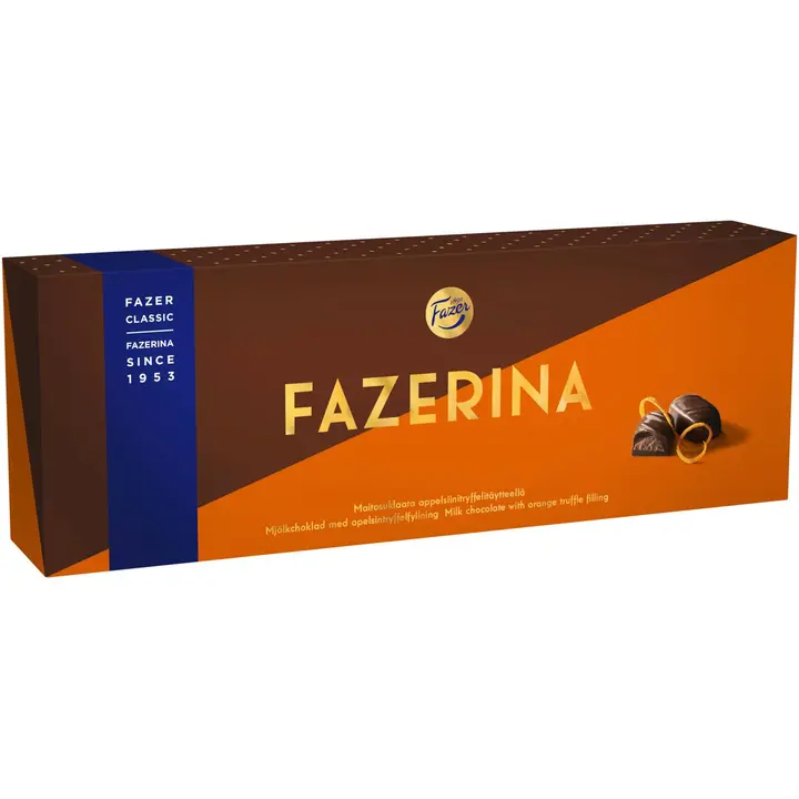 Fazer Fazerina appelsiinitryffeli suklaakonvehti 350g