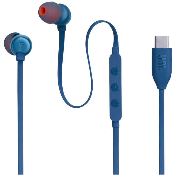 Nööpkõrvaklapid JBL Tune 310C sininen