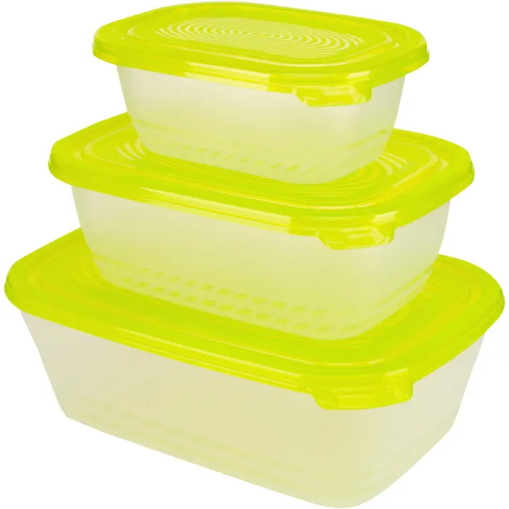 Säilituskarp 0,5+1,0+1,9 l Rotho