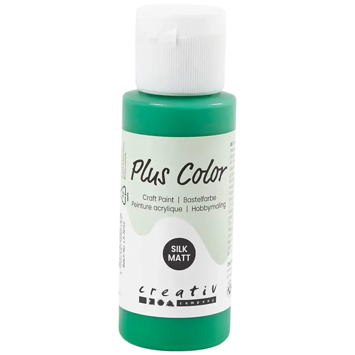 Plus Color askartelumaali 60 ml vihreä