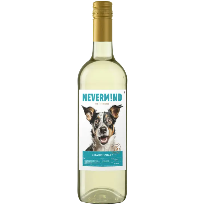 Nevermind Chardonnay 8 til-% 75cl plo