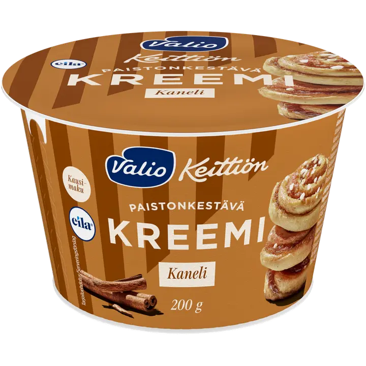 Valio Keittiön kanelikreemi 200 g laktoositon
