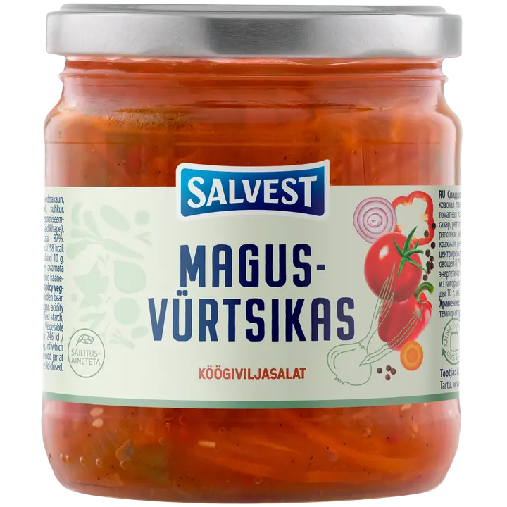 Salvest magus-vürtsikas köögiviljasalat 380 g