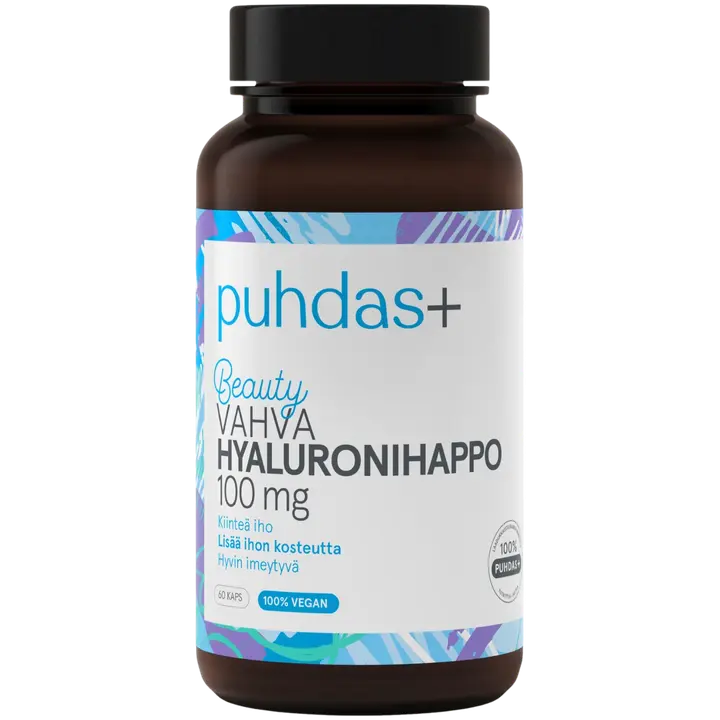Puhdas+ Vahva hyaluronihappo 100mg 60 kaps
