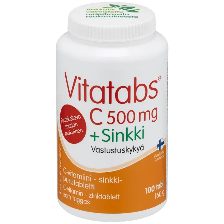 Vitatabs C 500 mg + Sinkki 100 tabl.