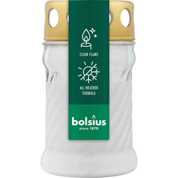 Bolsius hauaküünal klaas 24h