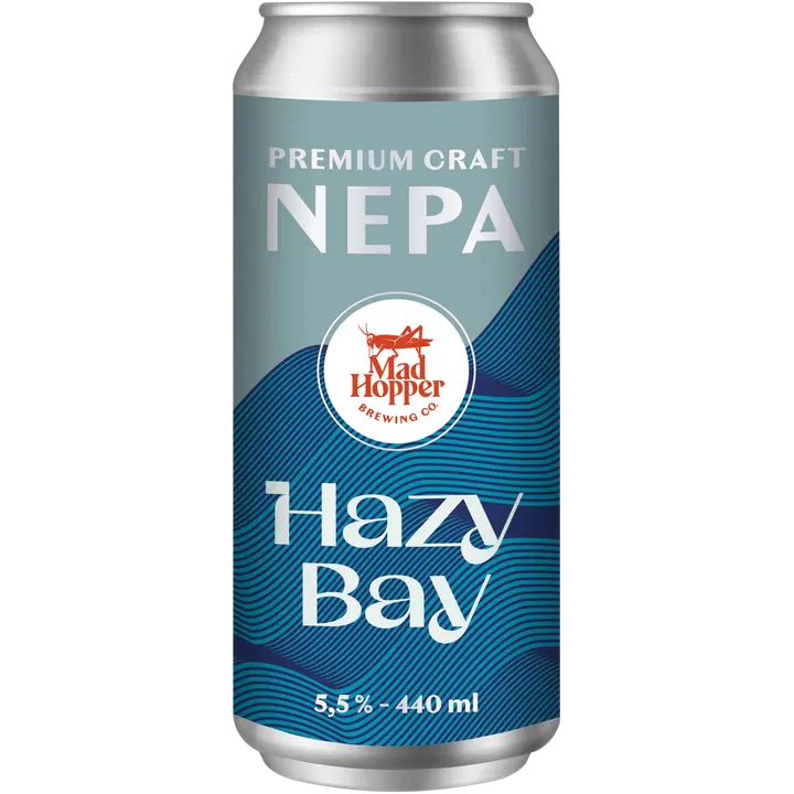 Mad Hopper Brewing Hazy Bay NEPA 5% 0,44L tlk