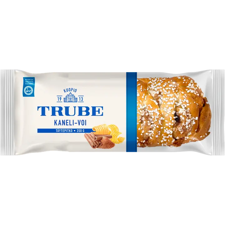 Trube Kaneli-voitäytepitko 350 g kaneli-voitäytteinen pullapitko