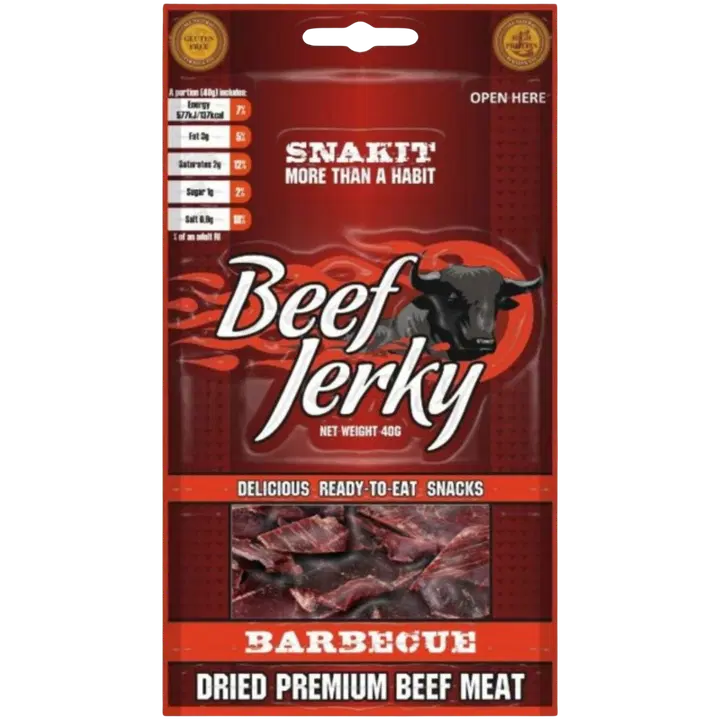 Beef Jerky Barbecue 40g