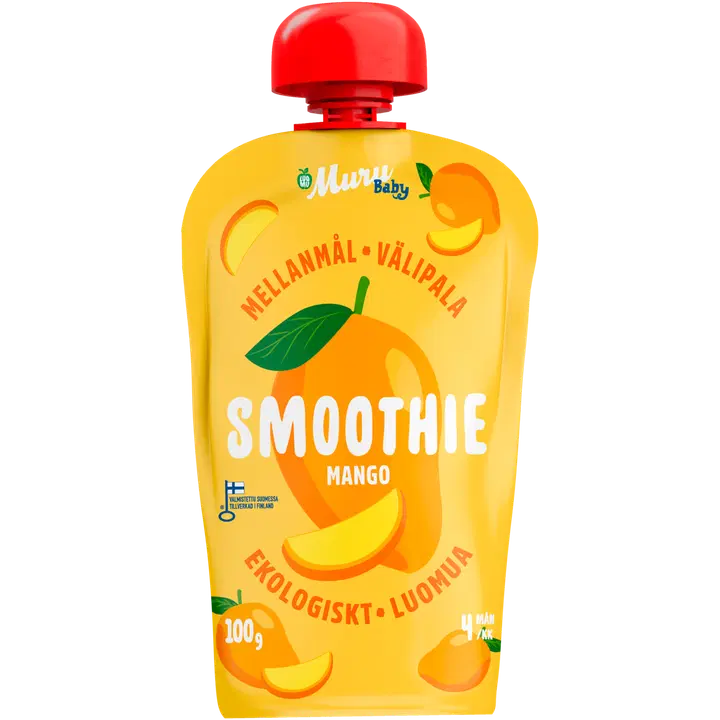 Muru Baby Mango Luomusmoothie alkaen 4 kk 100 g