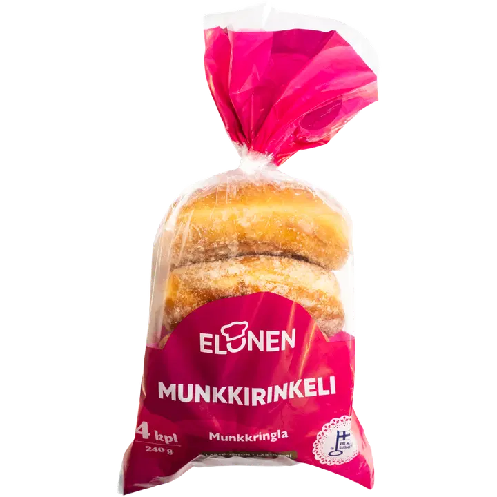Elonen Munkkirinkeli 4 kpl 240 g
