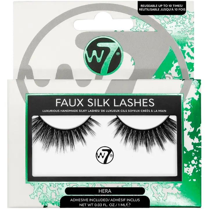 W7 Irtoripset ja liima Silk Hera