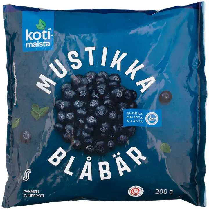 Kotimaista 200g mustikka pakaste