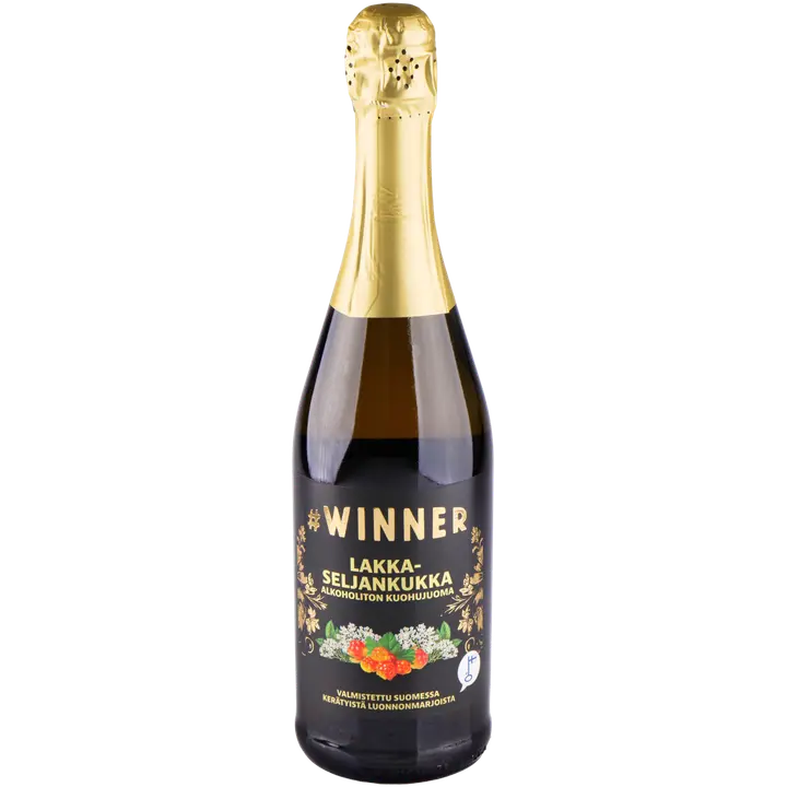 #WINNER lakka-seljankukka 0% 75cl plo kuohujuoma