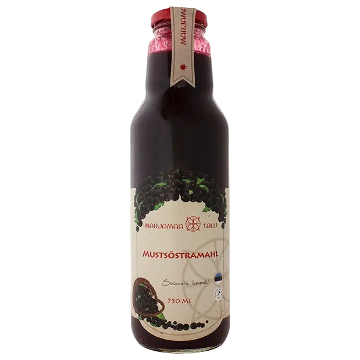 Marjamaa Talu mustsõstramahl 750ml