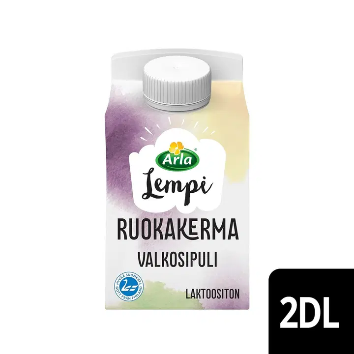 Arla Lempi Valkosipuli ruokakerma laktoositon 2 dl