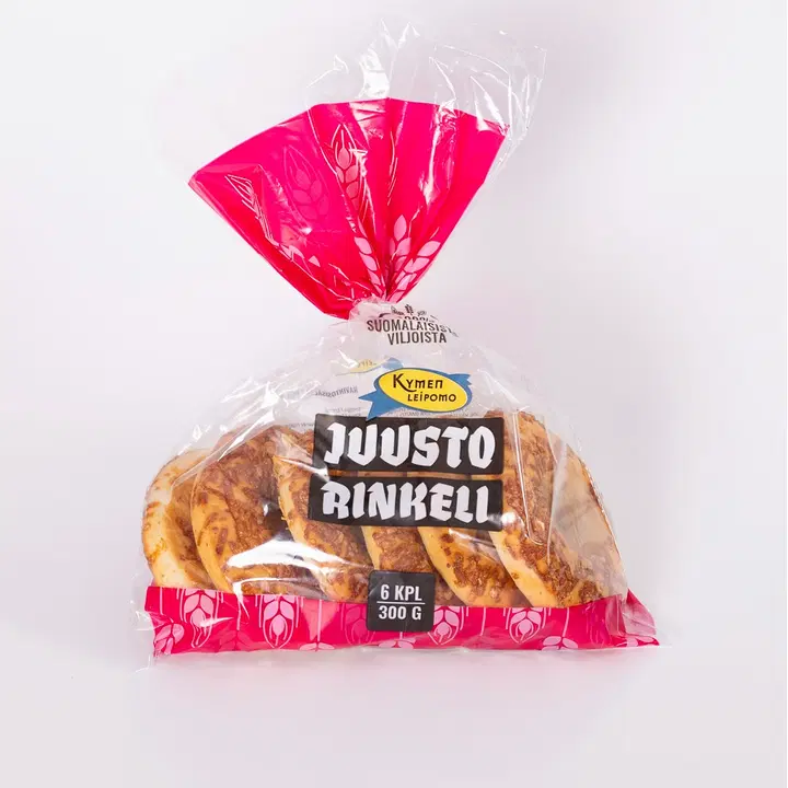 Kymen Leipomo Juustorinkeli 6kpl 300g