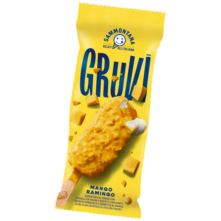 Sammontana Gruvi Mango jäätelöpuikko 60g/75ml
