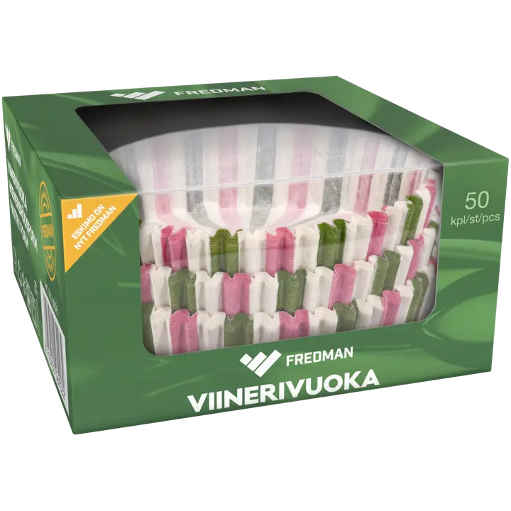 Fredman mini koogivorm 50tk
