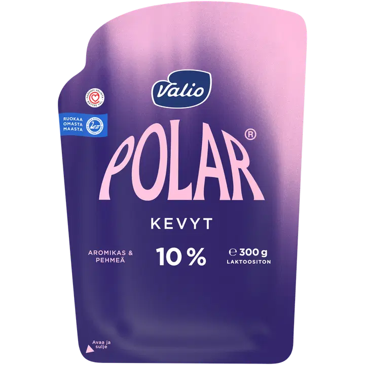 Valio Polar® Kevyt 10 % juustoviipale e300 g