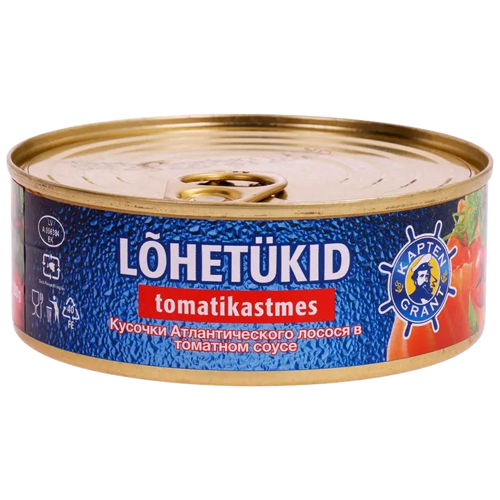 Kapten Grant lõhetükid tomatikastmes 230g