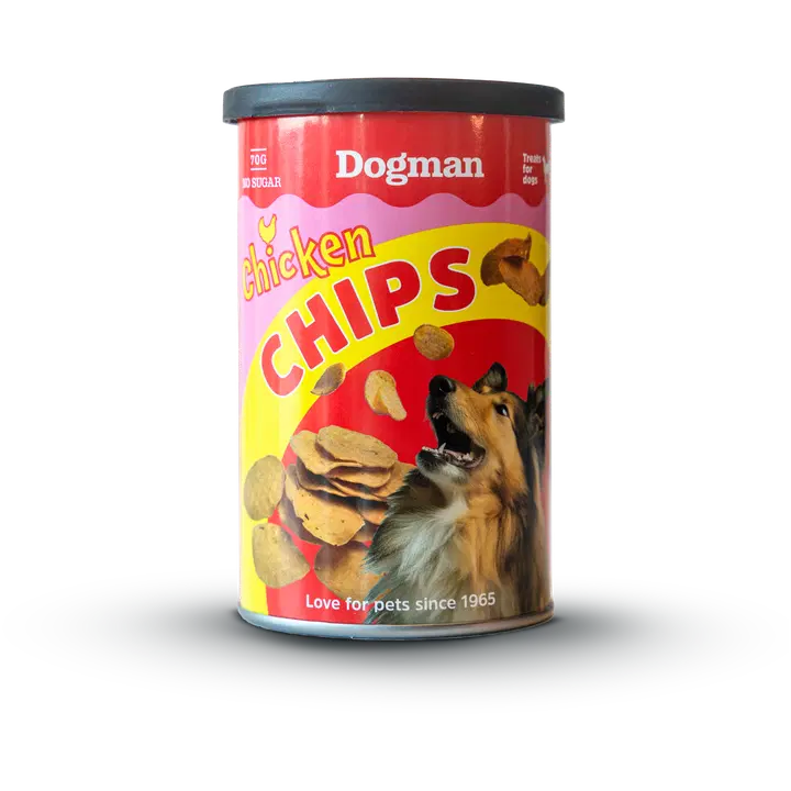 Dogman Chipsit kanalla viljaton koiranherkku 70g