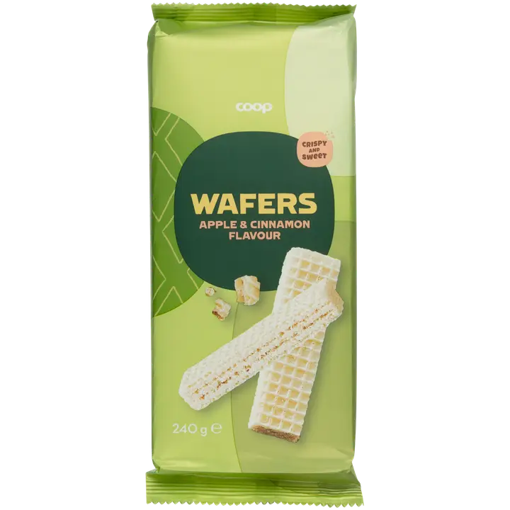 Coop vohvelit omena ja kaneli 240 g