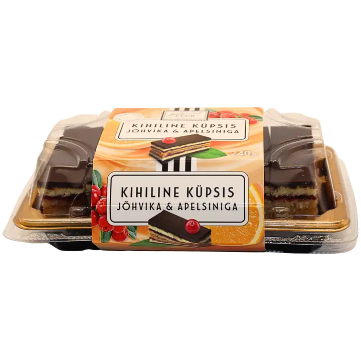 Gourmet Club Kihiline Küpsis Jõhvika- Ja Apelsini Konfitüüriga 240 g