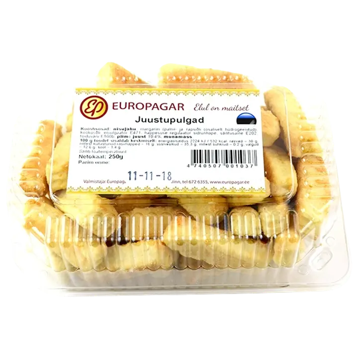 Küpsis juustupulk, 250 g