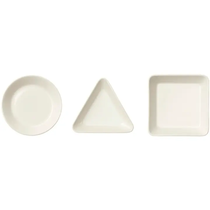 Iittala Mini tarjoilusetti Teema 3-osainen valkoinen