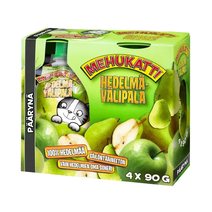 Mehukatti päärynä hedelmävälipala 4x90g