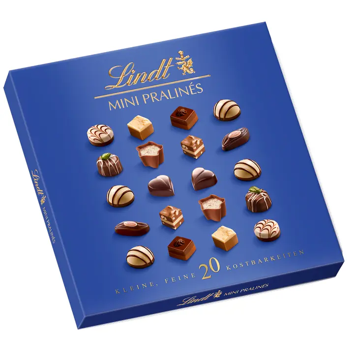 Lindt Mini Pralinés valikoima suklaakonvehteja 100g