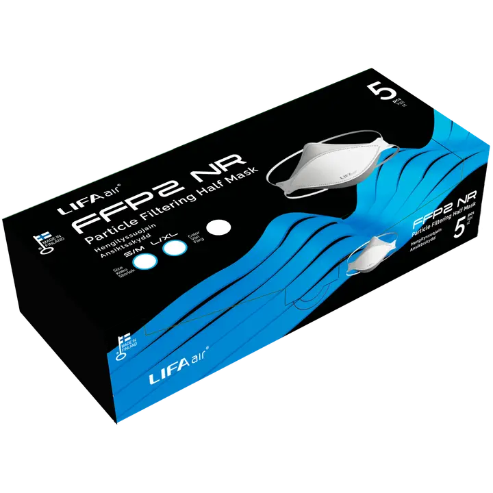 Lifa Air hengityssuojain FFP2 kotimainen 5 kpl