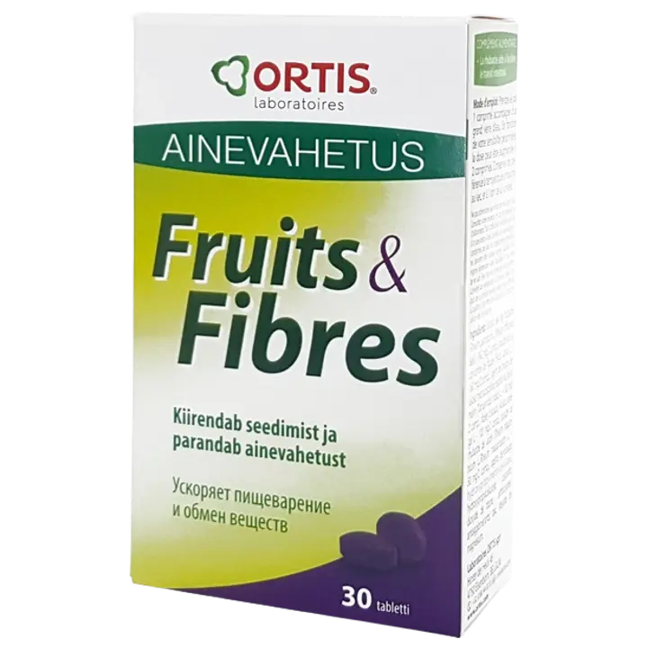 Ortis ainevahetust kiirendavad tabletid 23 g, 30 tk.